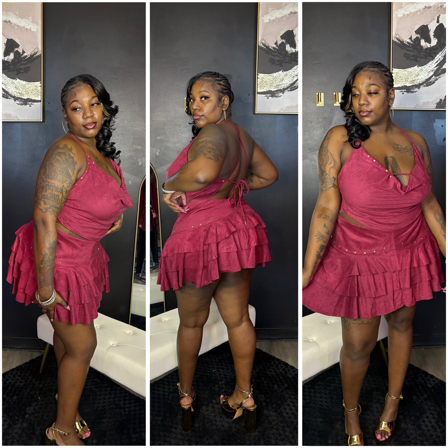 “Cutie Pie” skirt set