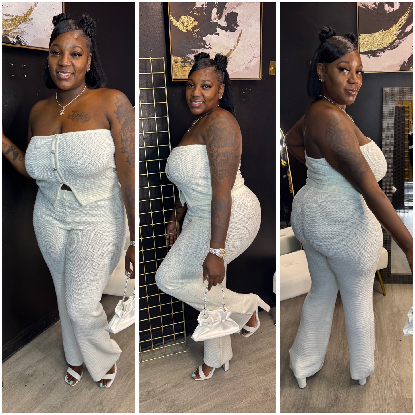 Ebony & Ivory set