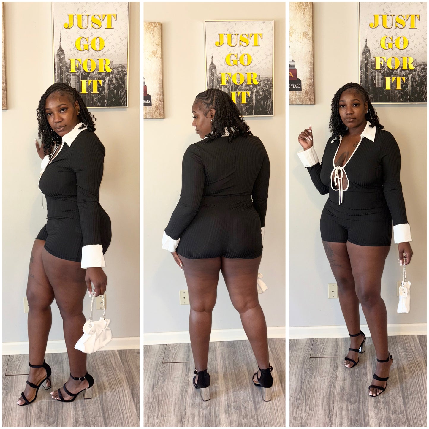Feeling Sharp romper