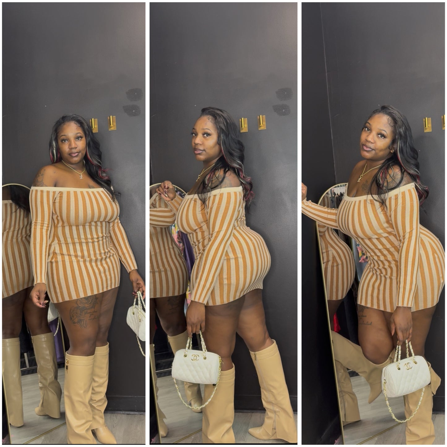 Mocha Cream Dress