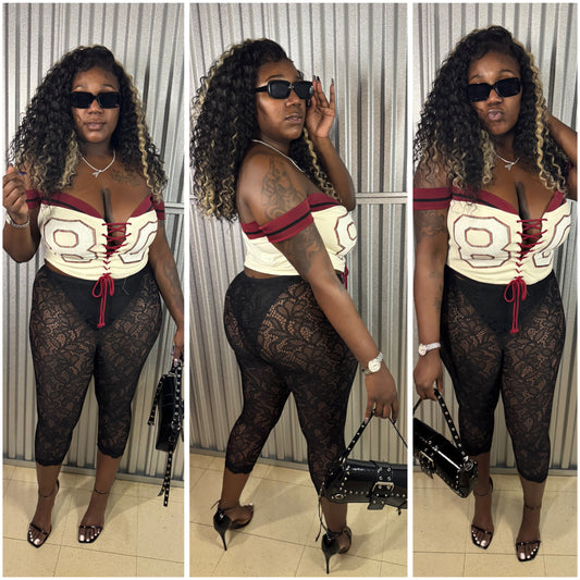 Player Girl lace set