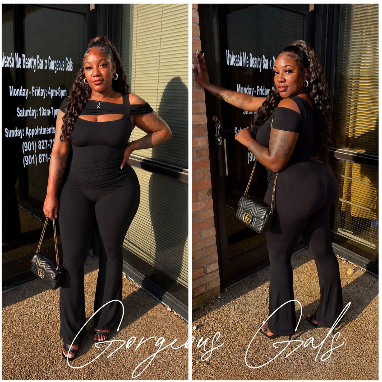 “Pretty Black” jumpsuit