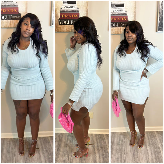 Powder Blues skirt set