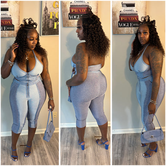 Denim Baby set